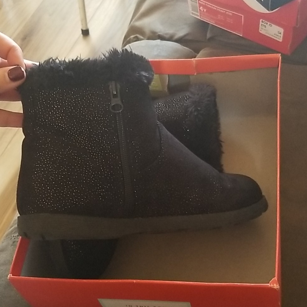Girls sparkle boots